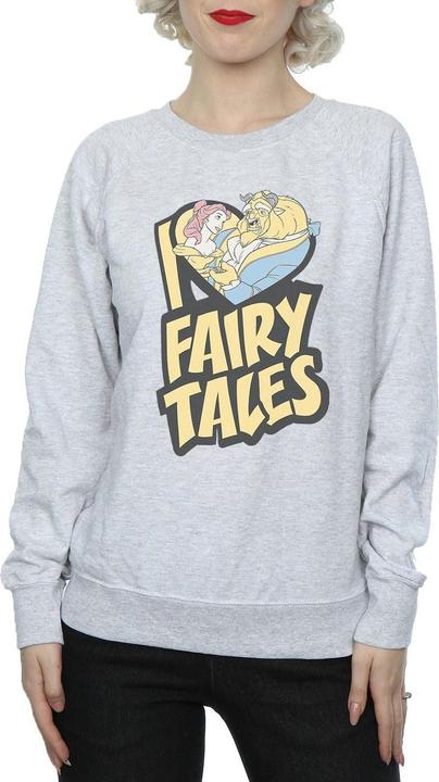 Produktbild Disney Beauty And The Beast I Love Fairy Tales Sweatshirt (L)
