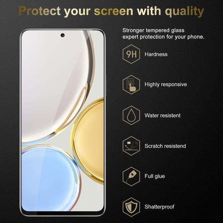 Actual product image Cadorabo Tempered protective glass for Honor MAGIC 4 LITE (1 pcs., Honor Magic 4 Lite)