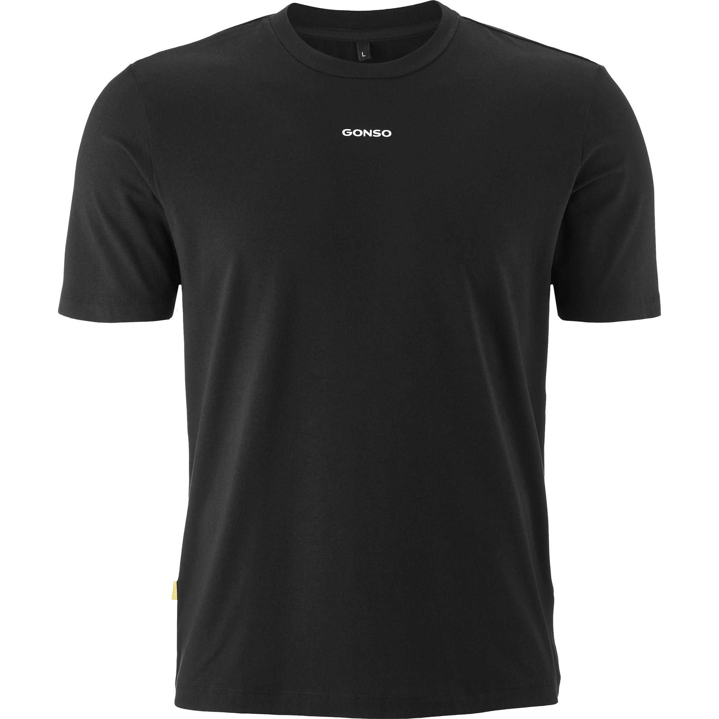 Gonso, Herren, Velotrikot, OffBike T-Shirt (XXL), Schwarz, XXL