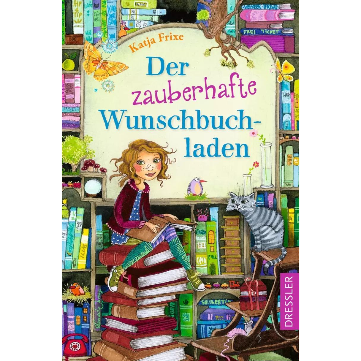 Der zauberhafte Wunschbuchladen 1, Kinderbücher von Katja Frixe
