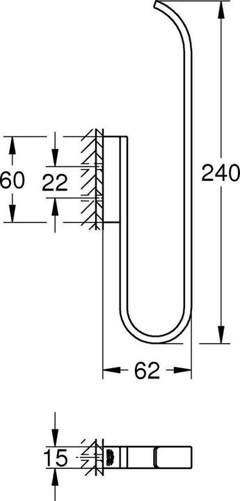Produktbild Grohe Selection Reserve-Toilettenpapierhalter (2 Rollen)