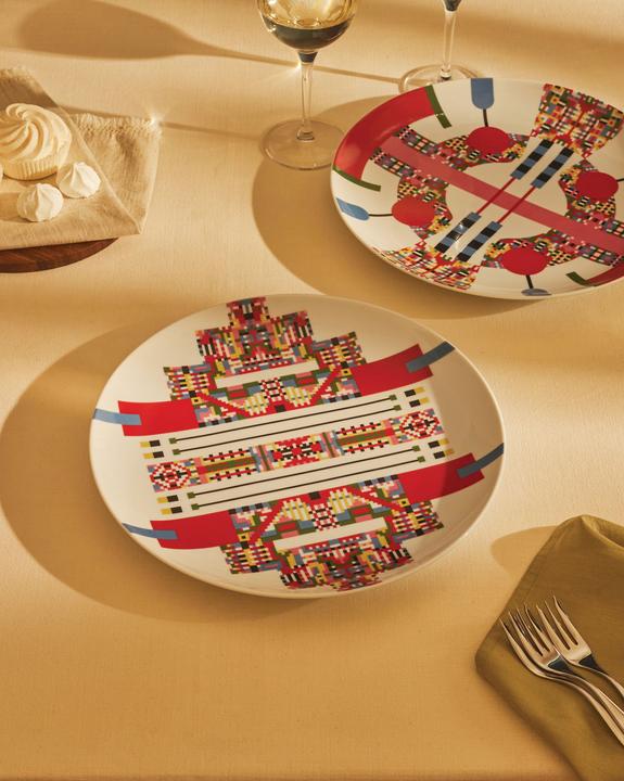 Image du produit Alessi Assiette à biscuits Holyhedrics ESA (1 x, 30 cm)