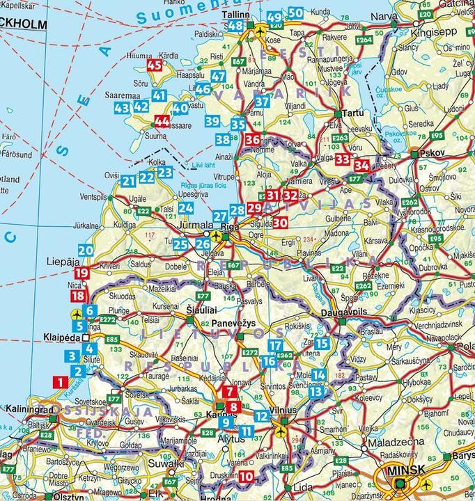 Immagine prodotto Baltikum – Litauen, Lettland und Estland (Tedesco, Michael Wellhausen, 2024)
