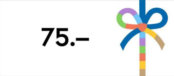Digital voucher for CHF 75.–