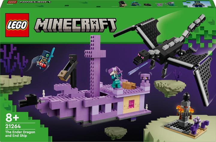 LEGO 21264 Le dragon final et le navire final (21264, LEGO Minecraft)