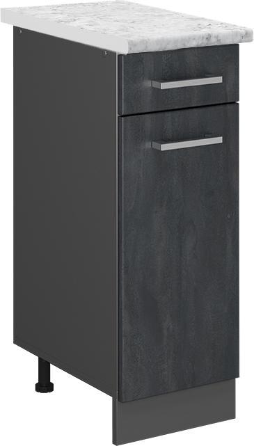 Anthrazit, Marble-Weiss, Schwarz, Schwarz Beton