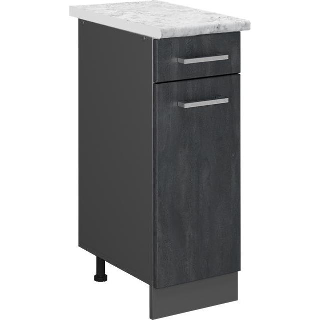 Vicco, Regal, Küchenschrank mit Schublade R-Line (30 x 46 x 81.5 cm)