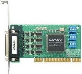 Image du produit Moxa CP-114UL-I-DB25M - Carte PCI série universelle avec 4 ports RS-232422485 et isolation optique