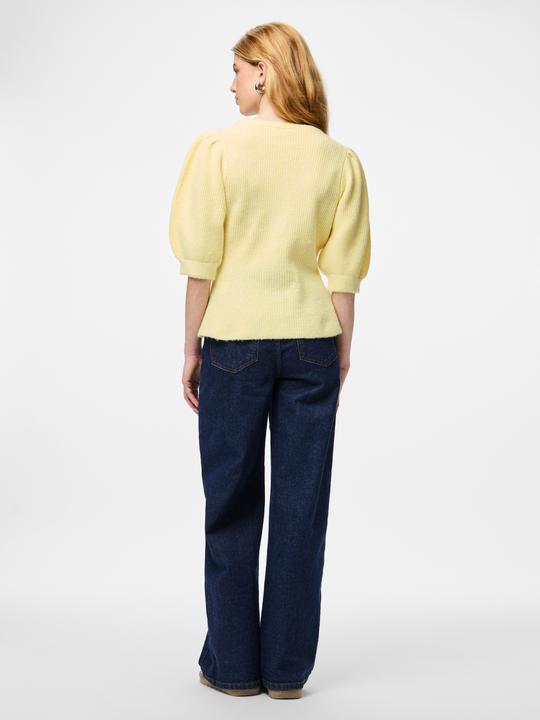 Produktbild Pieces Pcsilly Ss Puff Knit Cardigan Noos Bc (M)