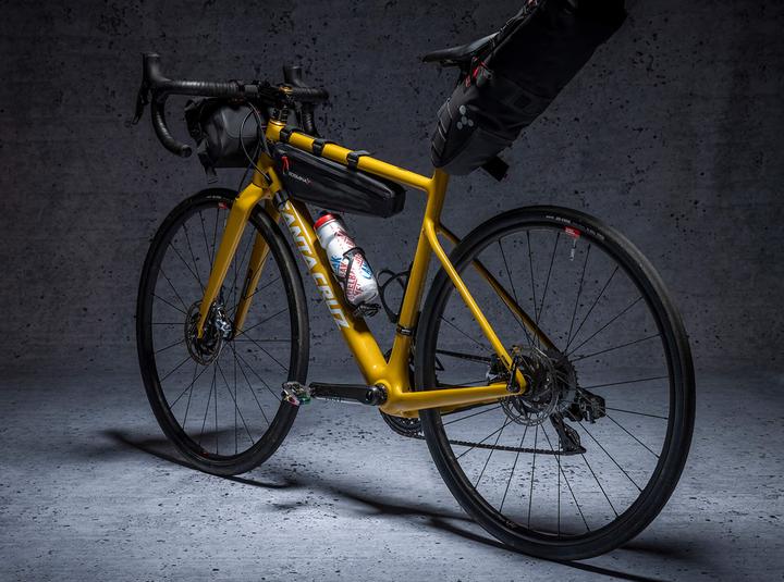 Actual product image Dyedbro Gravel Frame Protection Kit Clear - Black Matte