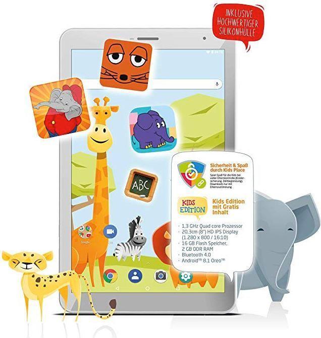 Produktbild Odys Junior 8 Pro (8", 16 GB, Yellow, Red)