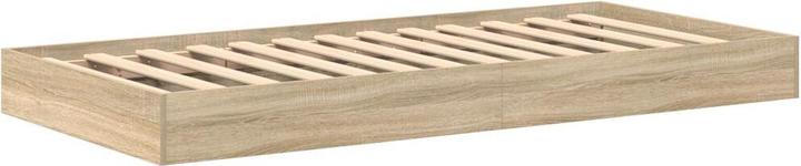 Immagine prodotto VidaXL Libreria letto rovere Sonoma 75x190 cm materiale legno (75 x 190 cm)