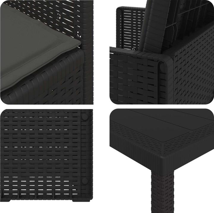 Produktbild vidaXL Modernes Esszimmer-Set