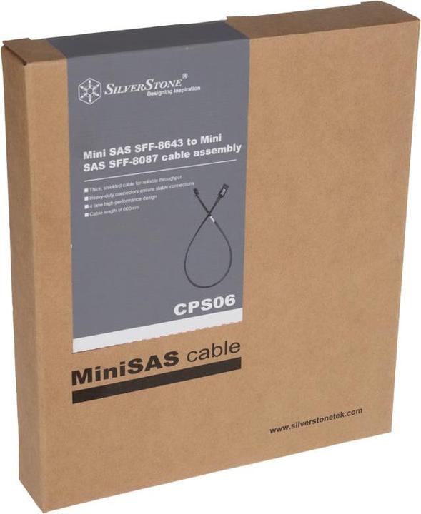 Produktbild Silverstone CPS06 (60 cm, Mini-SAS)