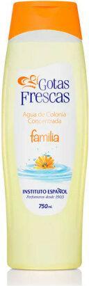 Actual product image Instituto Español Gotas Frescas Eau De Cologne Concentrée 750ml (Eau de cologne, 750 ml)