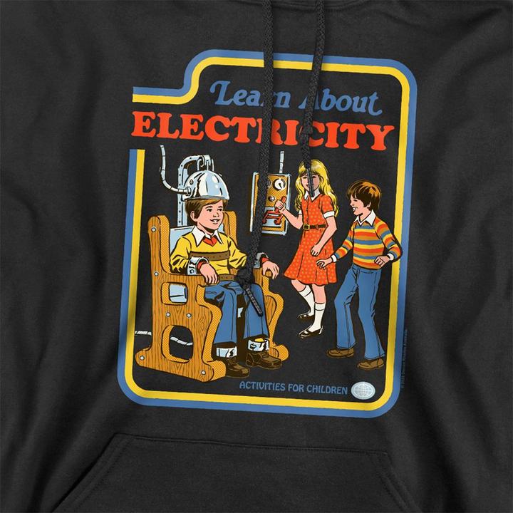 Produktbild Steven Rhodes Learn About Electricity Kapuzenpullover (L, M, S, XL, XXL)