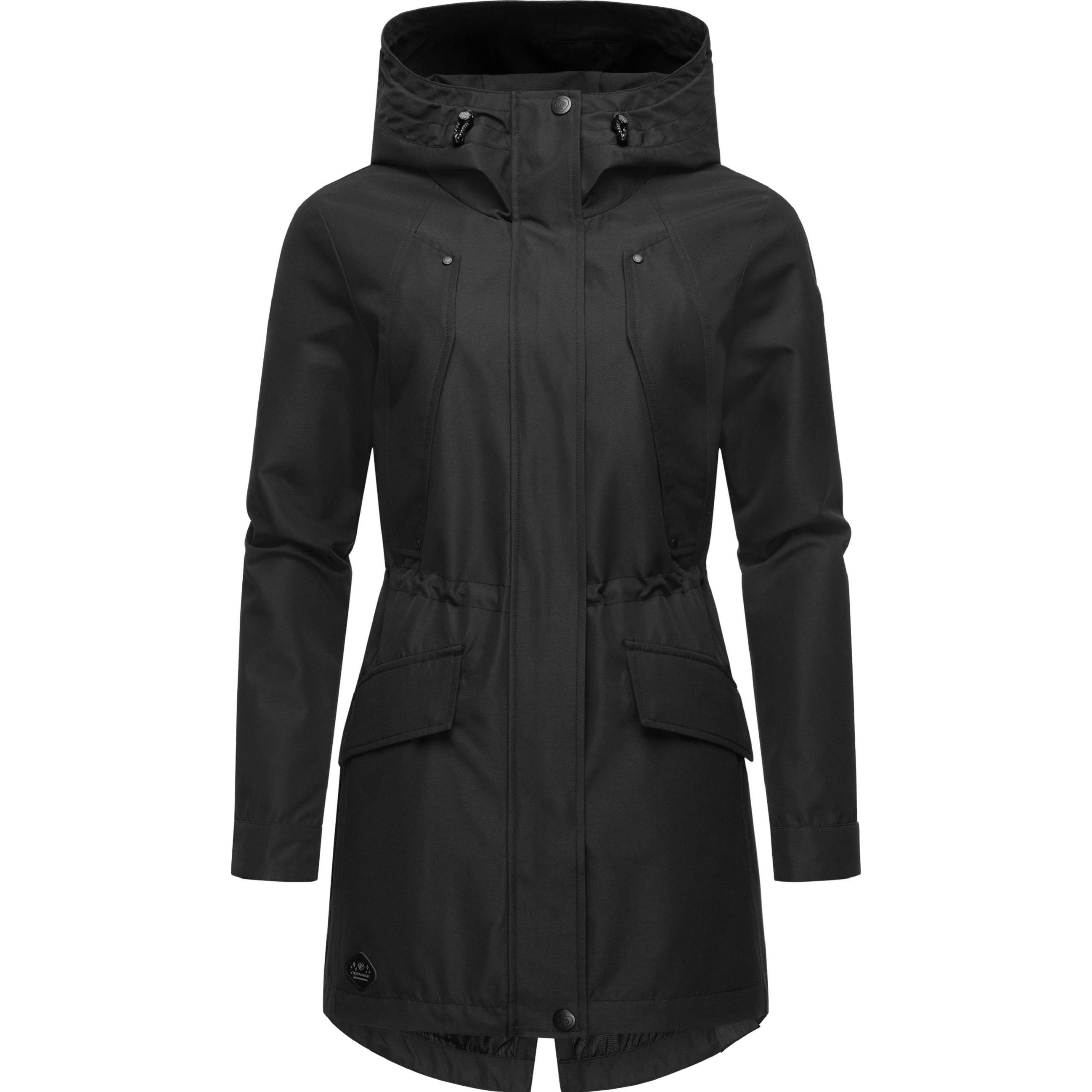 Ragwear, Damen, Jacke, Begonia (M), Schwarz, M
