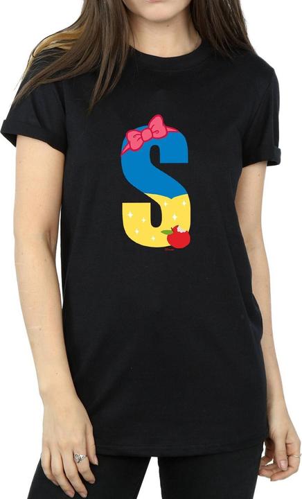 Immagine prodotto Disney Alphabet S Is For Snow White Maglietta Ampia Donna (3XL)