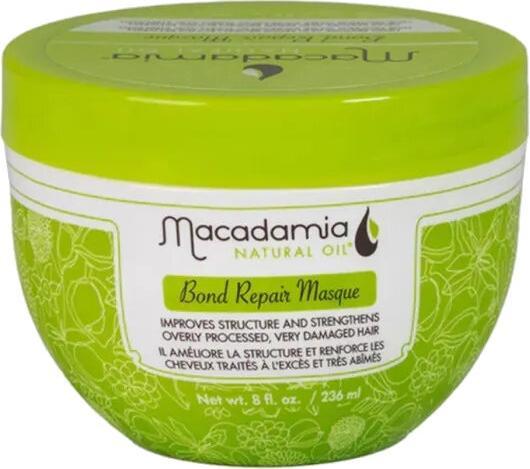 Macadamia Natural Oil Bond Repair Masque 236ml with Fermented Amino Acids, Argan Oil, and Sunflower (236 ml)