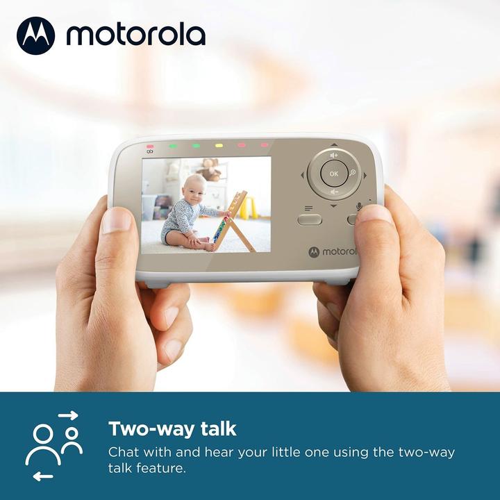 Actual product image Motorola TB Video Baby Monitor (Video & Audio, 300 m)