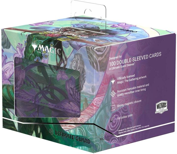 Actual product image Ultimate Guard Sidewinder 100+ Xenoskin Magic: The Gathering "Lorwyn Eclipsed" - Black Rare