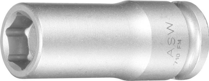 Produktbild ASW Kraftschraubersteckschlüsseleinsatz 710 FM 3/8 ″ 6-Kant Magnet Schlüsselweite 10 mm Länge 55 mm (10 mm)