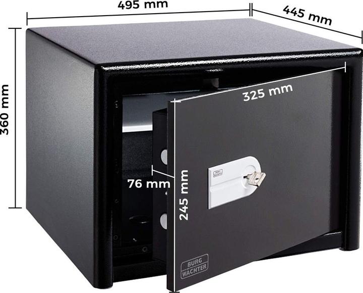 Produktbild Burg Wächter Sicherheitsschrank Combi-Line CL 420 K (27 l)