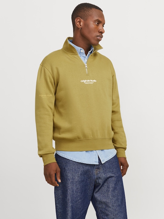Actual product image Jack & Jones Jorvesterbro Sweat Quarter Zip Hn Noos (L)