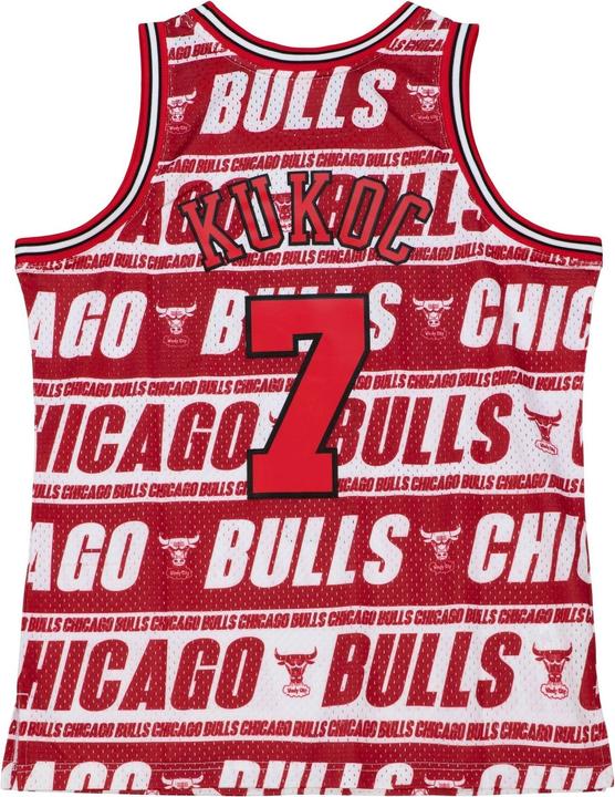 Actual product image Mitchell & Ness Swingman Teamwrap Mesh Jersey Chicago Bulls Toni Kukoc - L (L)