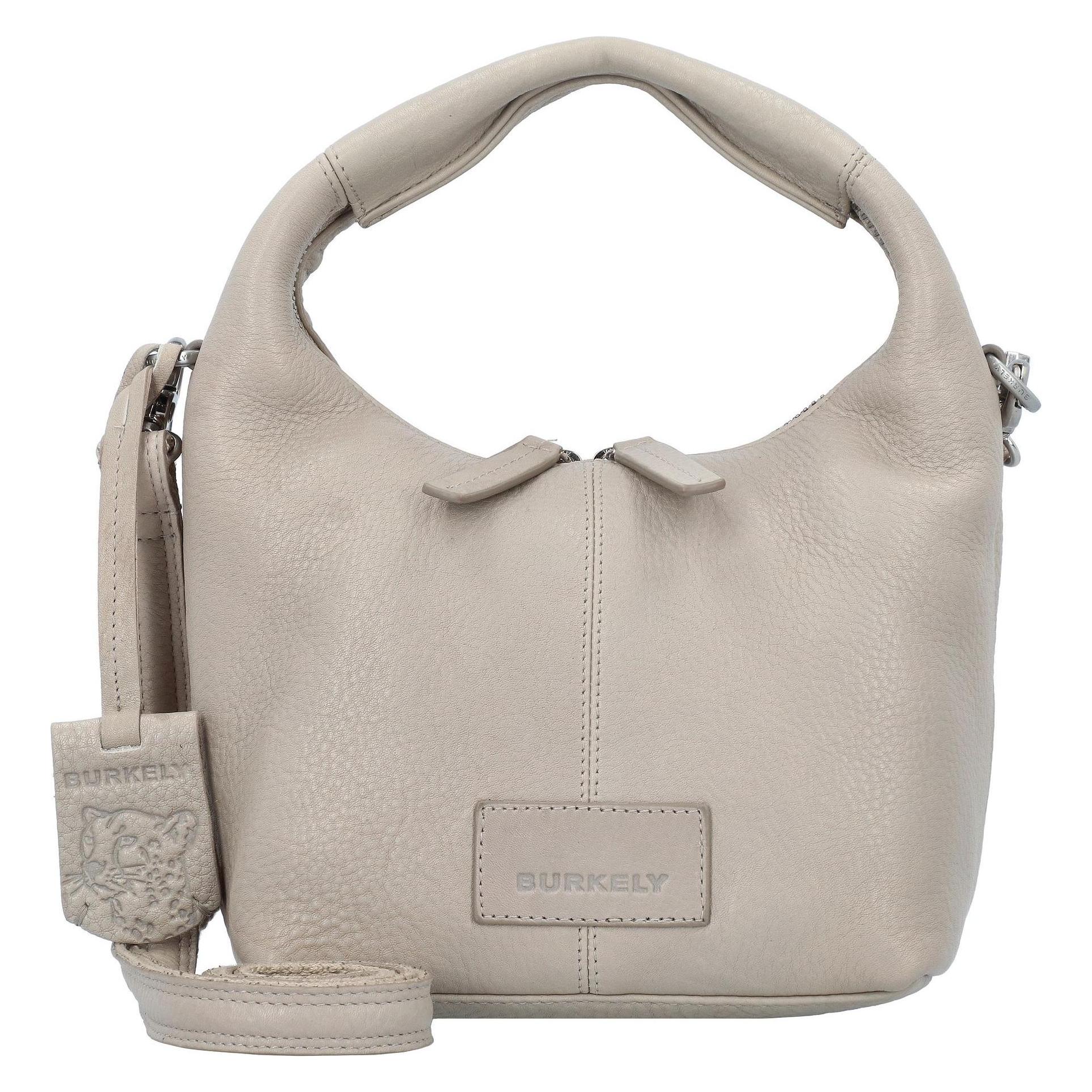 Burkely, Damen, Handtasche, Soft Skylar Handtasche Leder 18 Cm, Grau