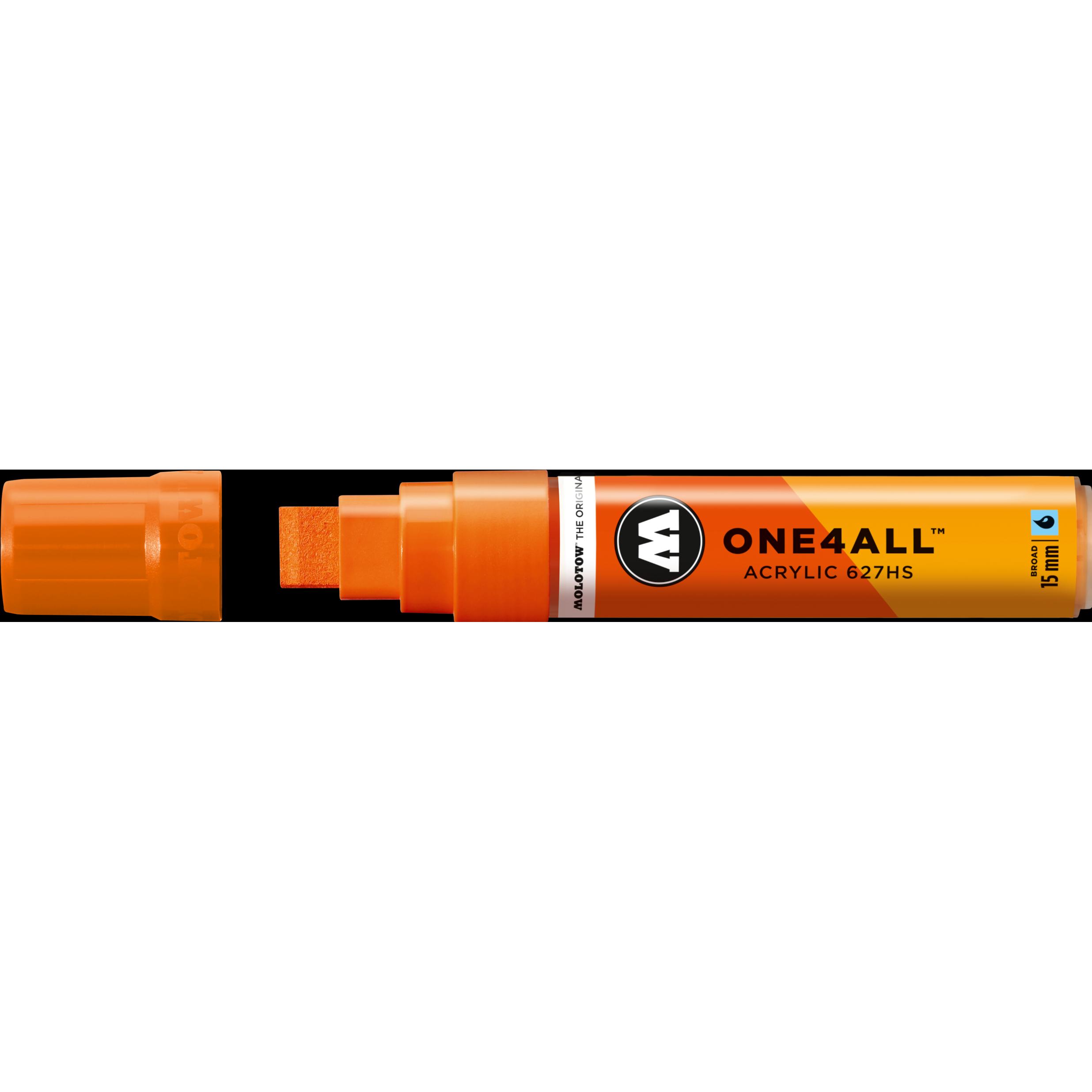 Molotow, Marker, Filzstift One4all 627HS dare orange 085 (Orange, 15 mm, 1 x)