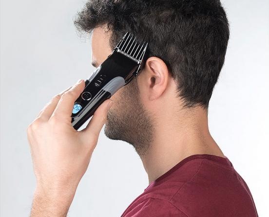 Produktbild Sichler Men's Care Akku-Haar- & Bartschneider mit LCD-Display, 1 bis 30mm, 60-Min.-Akku