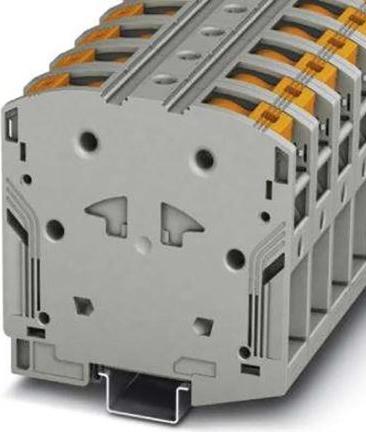 Phoenix Contact PTPOWER 50 P 3260065 Hochstromklemme Polzahl: 2 10 mm² 70 mm² Grau 10 St.