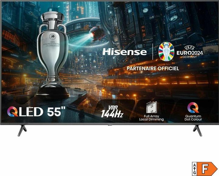 Immagine prodotto Hisense TV TV QLED 144Hz 55" 4K Ultra HD 55E7NQ PRO (55", E7NQ, QLED, 4K, 2024)