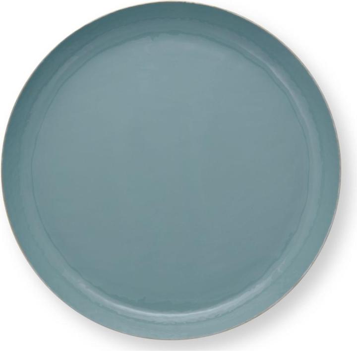 Actual product image PIP Studio Tray Enamelled Blue 40cm