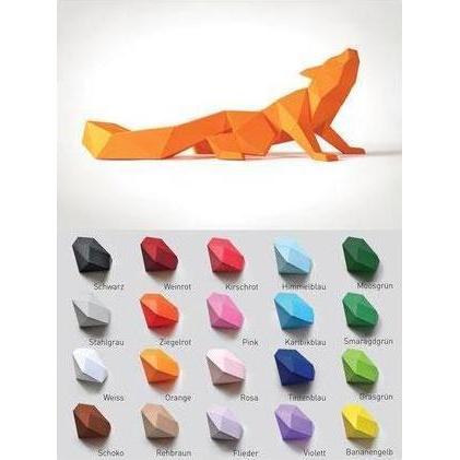 Liebesreh EICHHÖRNCHEN SCHWARZ - Bastelset Eichhörnchen schwarz (EICHHÖRNCHEN_SCHWARZ)