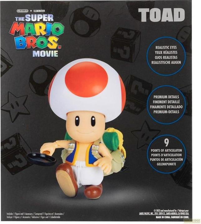 Produktbild Jakks Pacific Super Mario Movie - Toad