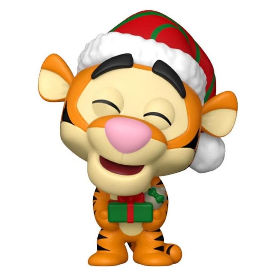 Funko, Schlüsselanhänger, Winnie The Pooh Holiday 2025 Pocket Pop! Vinyl Schlüsselanhänger Tigger Tree Holiday Box 4 Cm, Mehrfarbig
