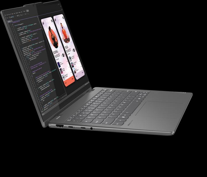 Produktbild Lenovo Yoga 7/2-in-1 14AHP9/R7-8840HS/14"/FHD/T/16GB/1TB SSD/AMD int/W11H/Gray/3R (AMD Ryzen 7 8840HS, 16 GB, 1000 GB, Radeon 780M)