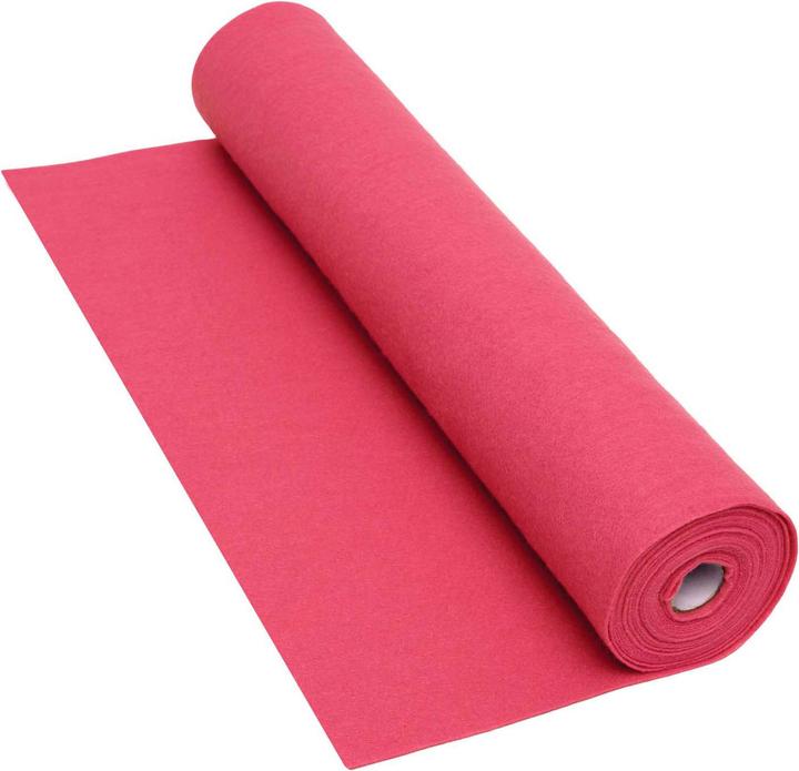Colorations - Rosa Filzrolle - 160 g/m², 5 m x 45 cm