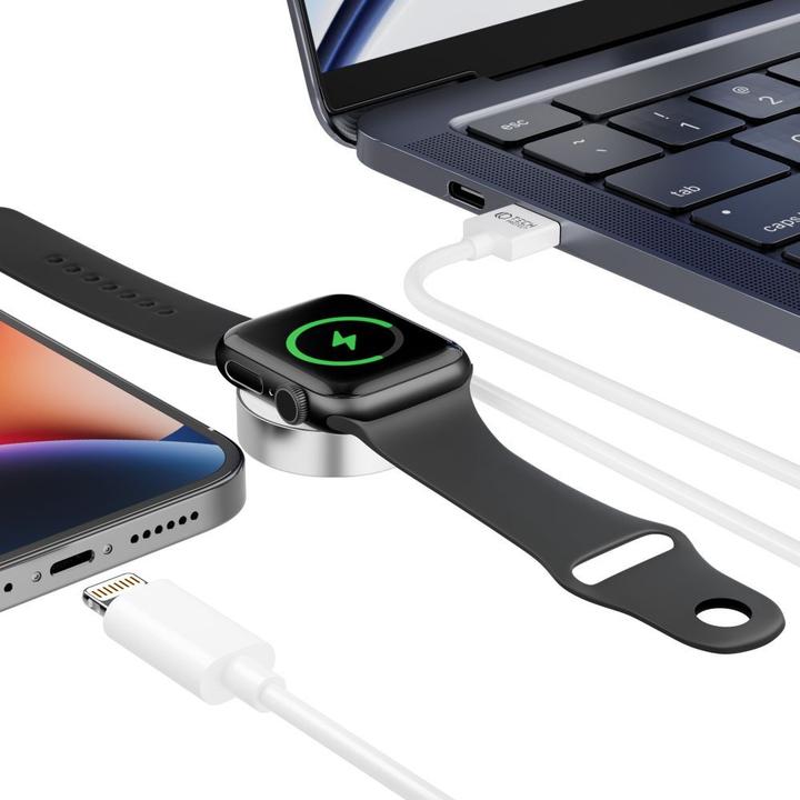 Actual product image Tech-Protect Download Download for Apple Watch Ultraboost 2in1 Magnetic Charging & Ligh (2.50 W)