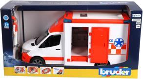 Actual product image Bruder MB Sprinter ambulance with driver