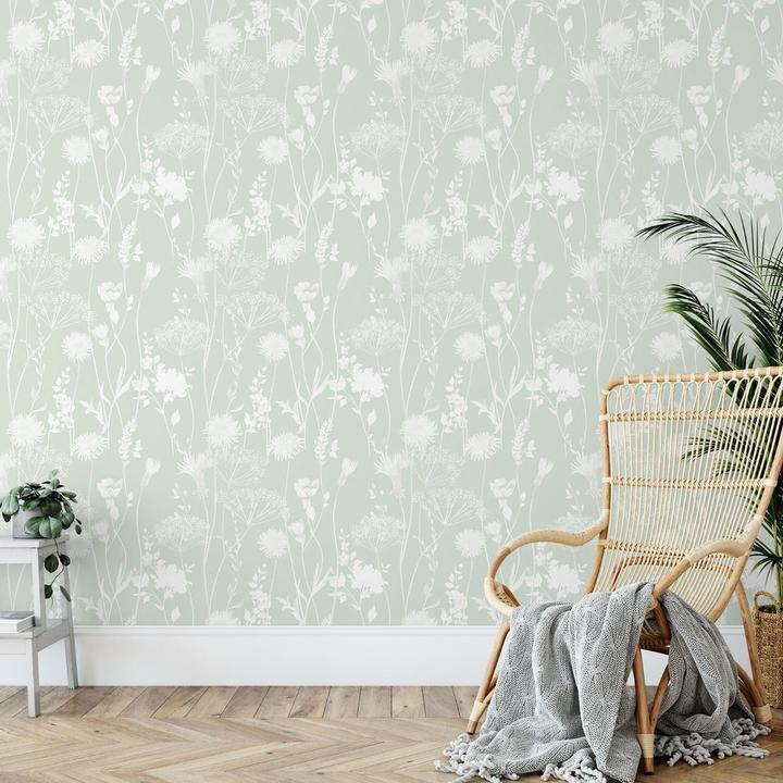 Actual product image Muriva Catherine Lansfield Meadowsweet Floral Wallpaper