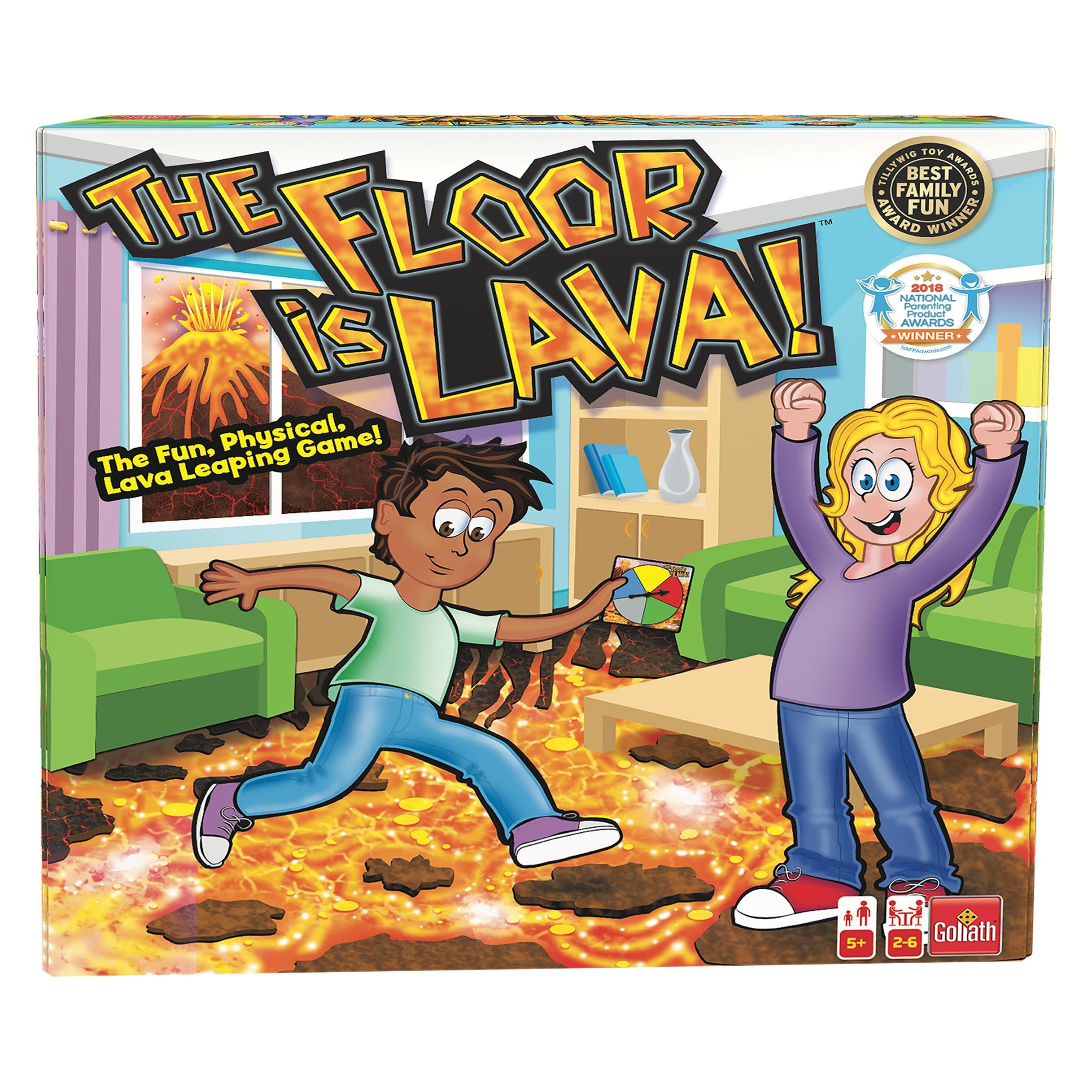 Goliath Toys Der Boden ist Lava (Deutsch, Englisch, Französisch, Italienisch, 2 - 6 Spieler)