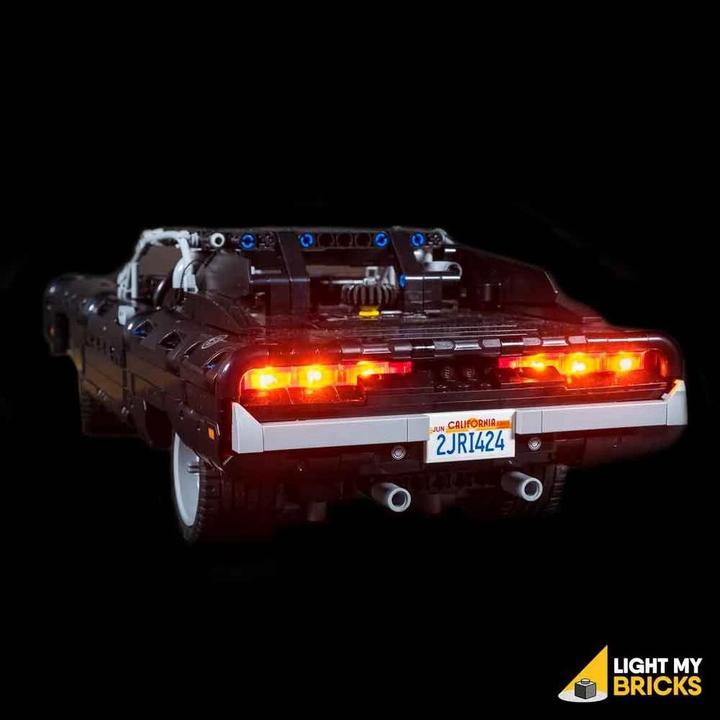 Actual product image Light my bricks LED Light Set for LEGO Dom's Dodge Charger