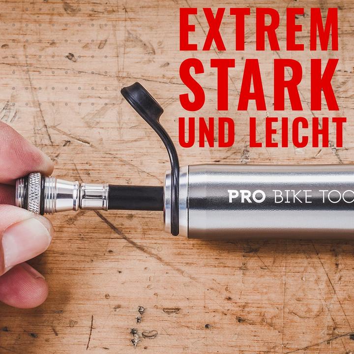 Produktbild Pro Bike Tool Mini Fahrradpumpe fuer Presta Titan