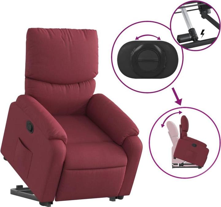 Image du produit vidaXL Relaxsessel mit Aufstehhilfe