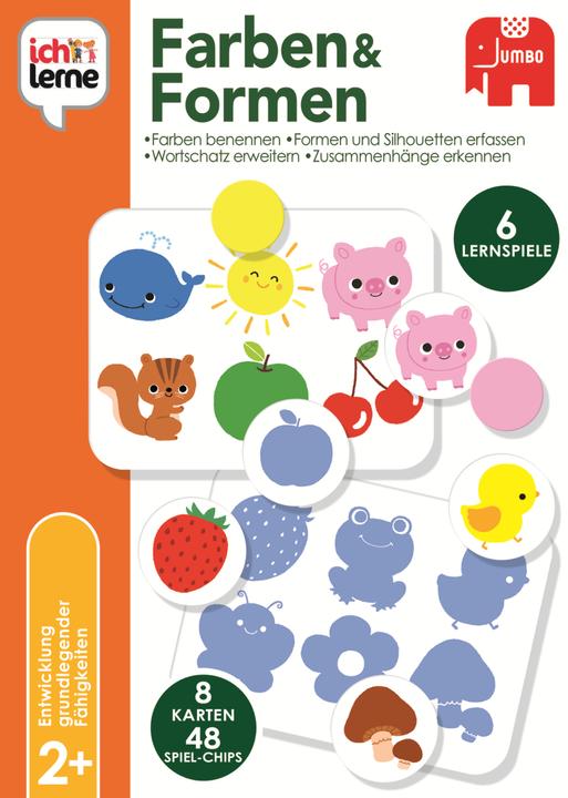 Produktbild Jumbo Ich lerne Formen & Farben (Deutsch, 2 - 7 Jahre)
