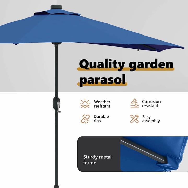 Actual product image vidaXL Garten-Sonnenschirm (1.50 m)