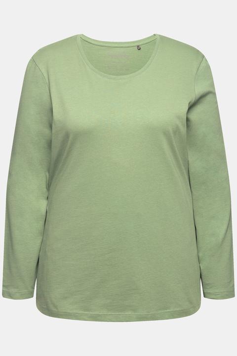 Produktbild Ulla Popken bis 64, Oberteil, Langarmshirt, Basic, Langarm, Rundhalsausschnitt (42, 44)